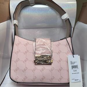 Nicole Miller | Rose/Blush Logo Handbag | NWT | $50 MSRP